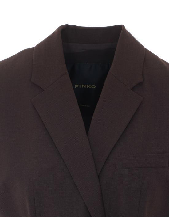 26FW 핑코 베스트 107727 A3MSM04 Brown - PINKO