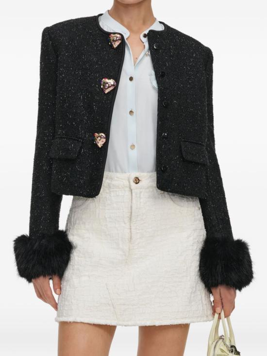 26FW 셀프 포트레이트 수트 자켓 AW26 131J B BLACK