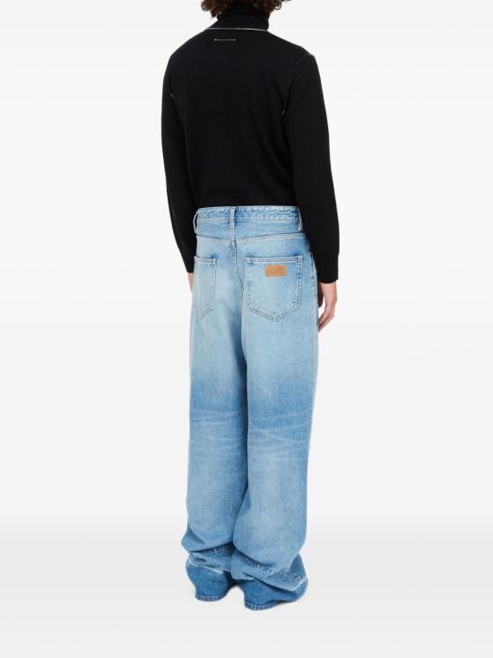 26FW MM6 메종마르지엘라 데님 팬츠 SH0LA0038 M30058963 LIGHT BLUE - MM6 MAISON MARGIELA