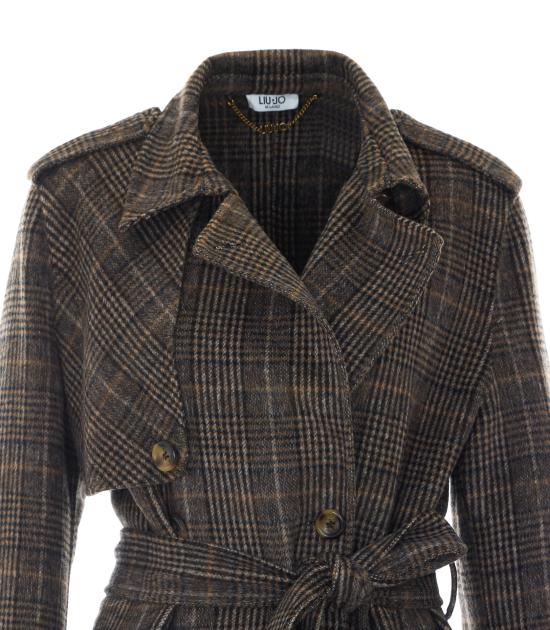 26FW 리우조 코트 WF6006T677A S9072 Brown - LIU JO
