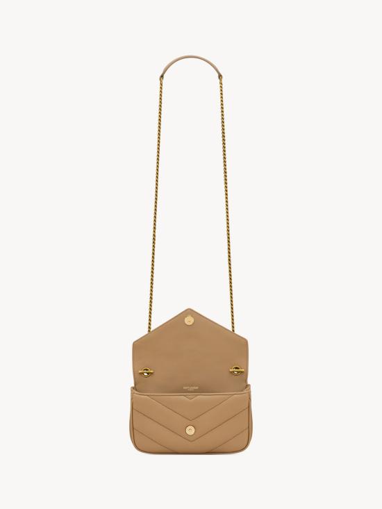 26FW 생로랑 루루 미니 램스킨 821749AAEAX 2357 Beige - SAINT LAURENT