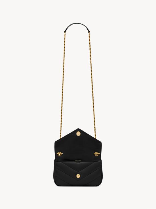 26FW 생로랑 루루 미니 램스킨 821749AAEAX 1000 Nero - SAINT LAURENT