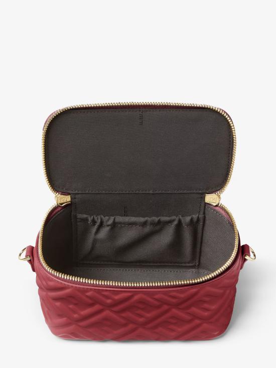 26FW 펜디 배니티 FF 모티프 나파 레더 미니백 8BS108AAJD F0YPU Rosso - FENDI