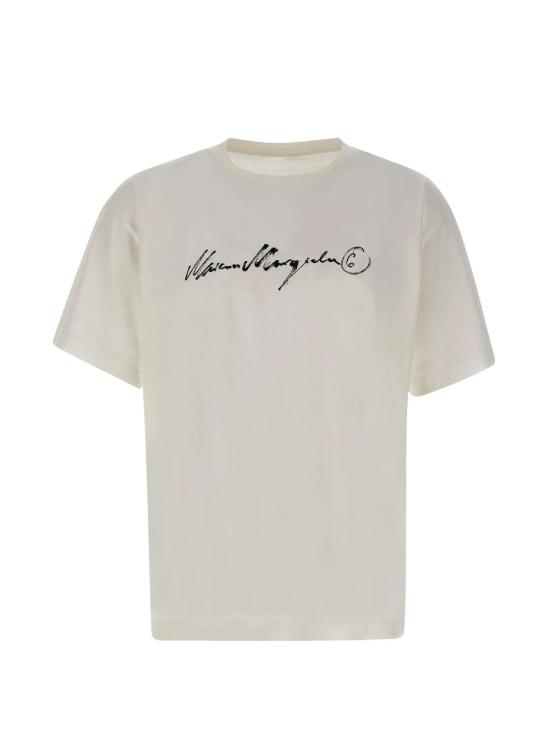 26FW MM6 메종마르지엘라 반팔 티셔츠 SH0GC0077 M20258101 WHITE