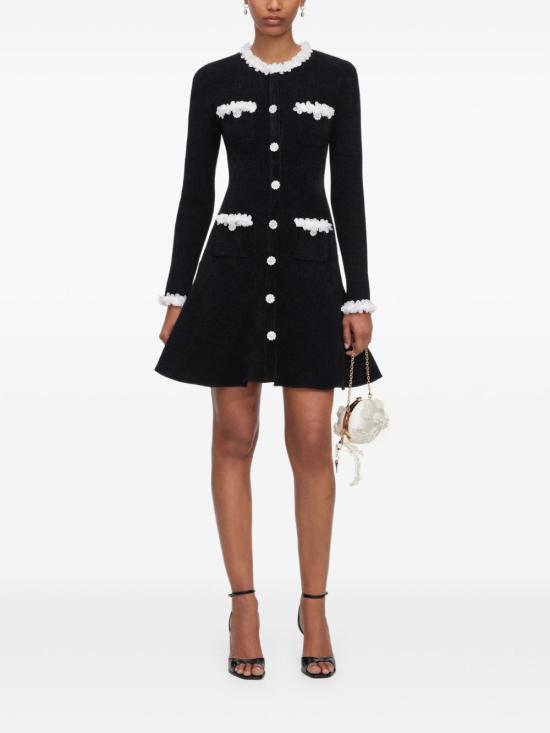 26FW 셀프 포트레이트 숏 원피스 AW26 099S B BLACK - SELF PORTRAIT