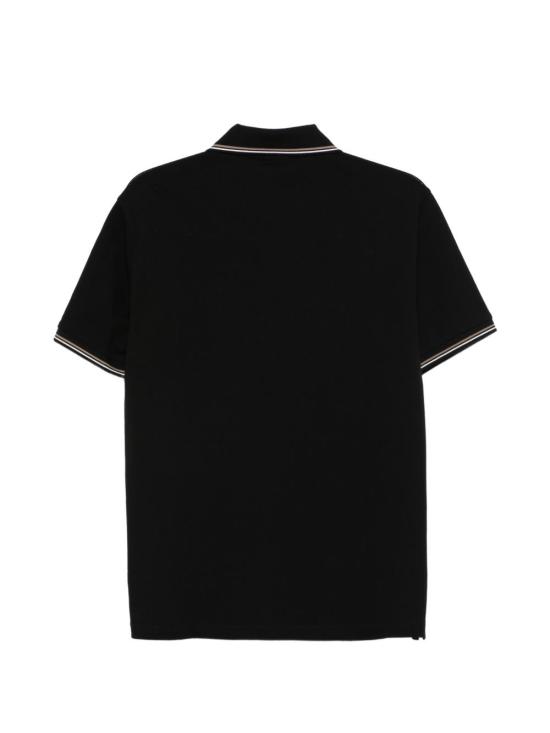 26FW 엠포리오 아르마니 폴로 티셔츠 EM004606 AF23090UC001 BLACK - EMPORIO ARMANI