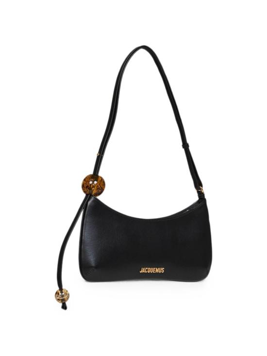 26FW 자크뮈스 비쥬 펄 숄더백 BAW00057 AC01C01990 BLACK - JACQUEMUS