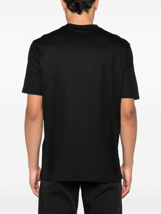 26FW 엠포리오 아르마니 반팔 티셔츠 EM004592 AF13747UC001 BLACK - EMPORIO ARMANI
