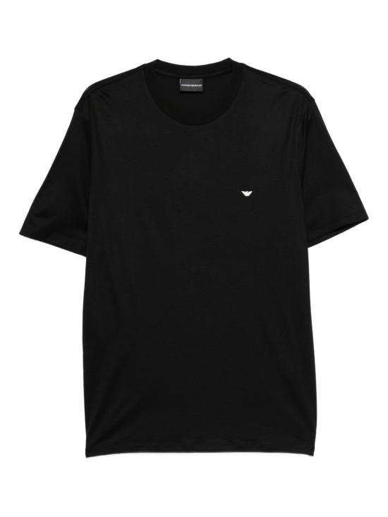 26FW 엠포리오 아르마니 반팔 티셔츠 EM004592 AF13747UC001 BLACK
