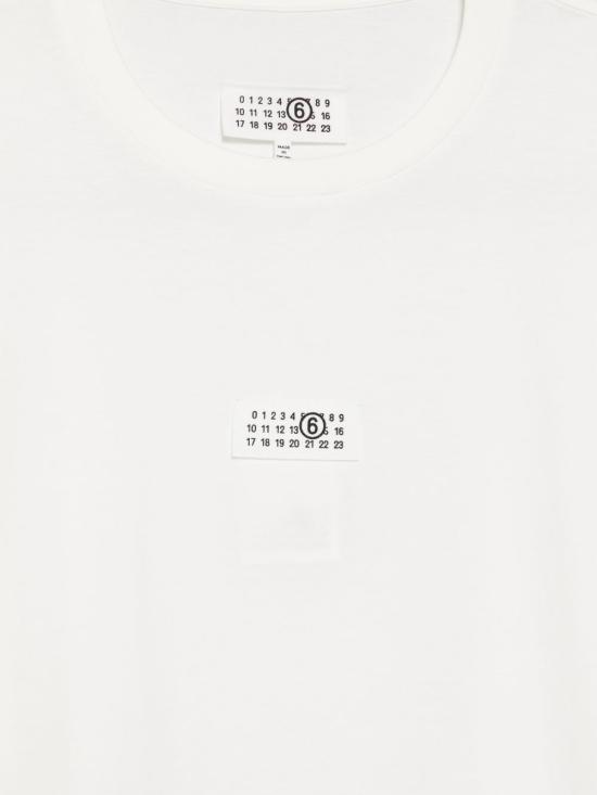 26FW MM6 메종마르지엘라 반팔 티셔츠 SH0GC0071 M20258101 WHITE - MM6 MAISON MARGIELA