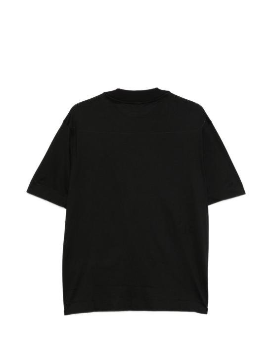 26FW 엠포리오 아르마니 반팔 티셔츠 EM006779 AF28078UC001 BLACK - EMPORIO ARMANI