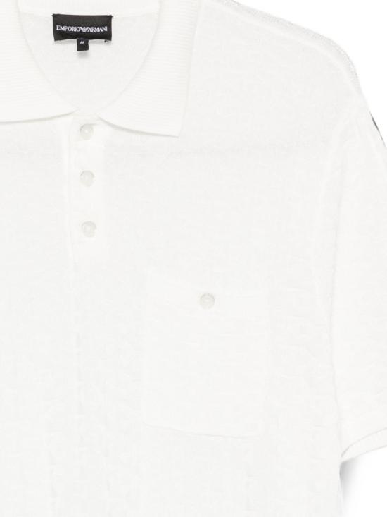 26FW 엠포리오 아르마니 폴로 티셔츠 EM006390 AF30198U0004 GREY - EMPORIO ARMANI