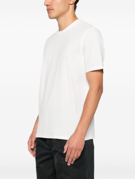 26FW 엠포리오 아르마니 반팔 티셔츠 EM004594 AF10762F0185 WHITE - EMPORIO ARMANI