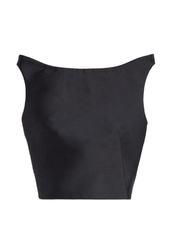 26FW 질샌더 민소매 티셔츠 J03NC0351 J55111001 BLACK