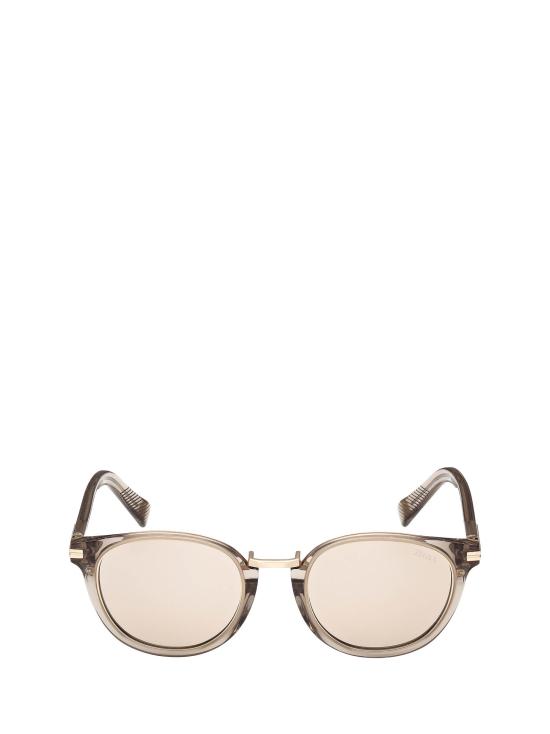 26FW 에르메네질도제냐 선글라스 EZ0284 H 48E SHINY BEIGE
