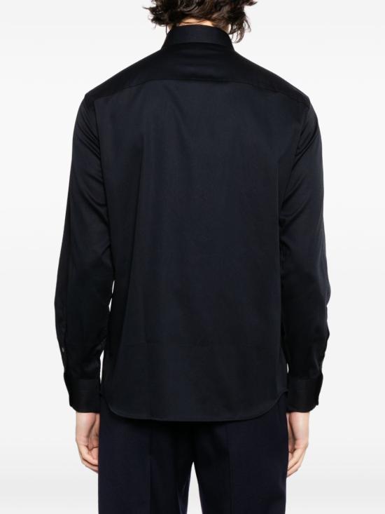 26FW 엠포리오 아르마니 긴팔 셔츠 EM005123 AF23800UB118 NAVY - EMPORIO ARMANI
