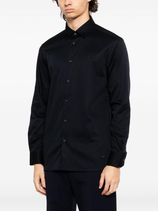 26FW 엠포리오 아르마니 긴팔 셔츠 EM005123 AF23800UB118 NAVY - EMPORIO ARMANI