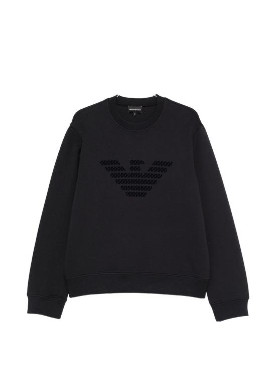 26FW 엠포리오 아르마니 긴팔 티셔츠 EM006841 AF10013MB845 BLACK