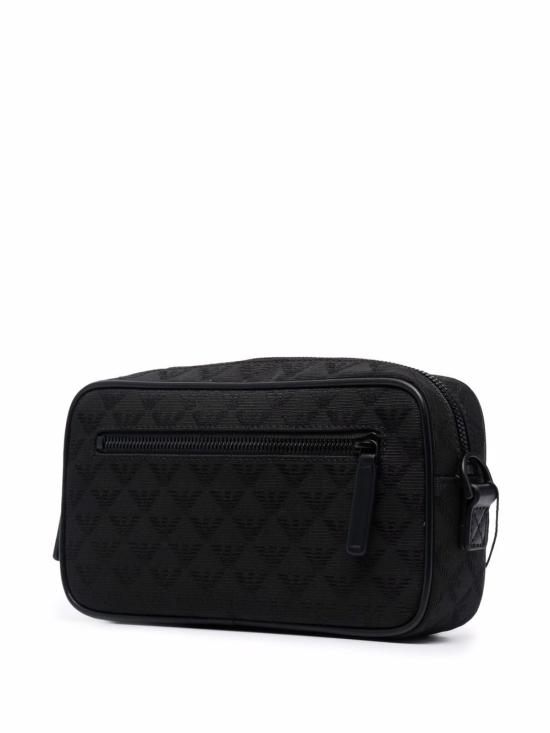 26FW 엠포리오 아르마니 클러치/파우치 Y4R356 Y022V81336 BLACK - EMPORIO ARMANI
