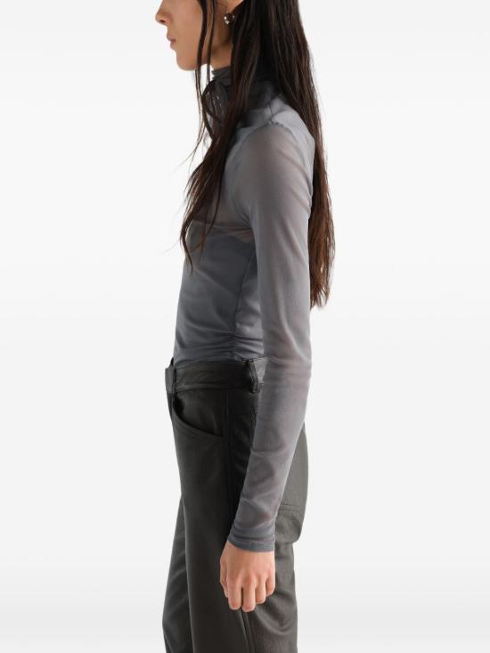26FW 르메르 긴팔 티셔츠 TS0053 LJ1070931 GREY - LEMAIRE