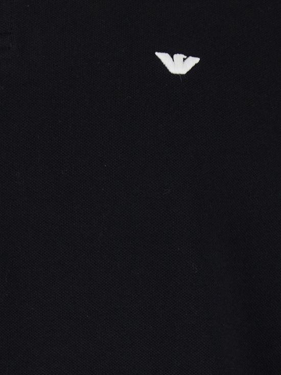 26FW 엠포리오 아르마니 폴로 티셔츠 EM004608 AF23090UC001 BLACK - EMPORIO ARMANI