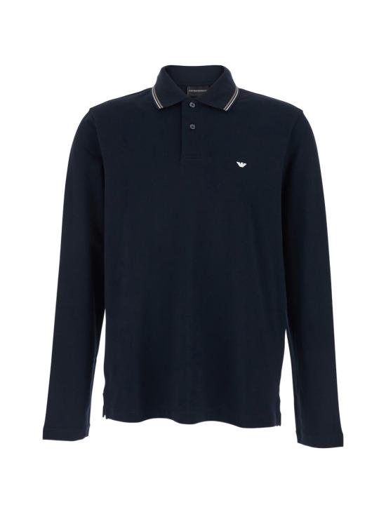 26FW 엠포리오 아르마니 폴로 티셔츠 EM004608 AF23090UB118 NAVY