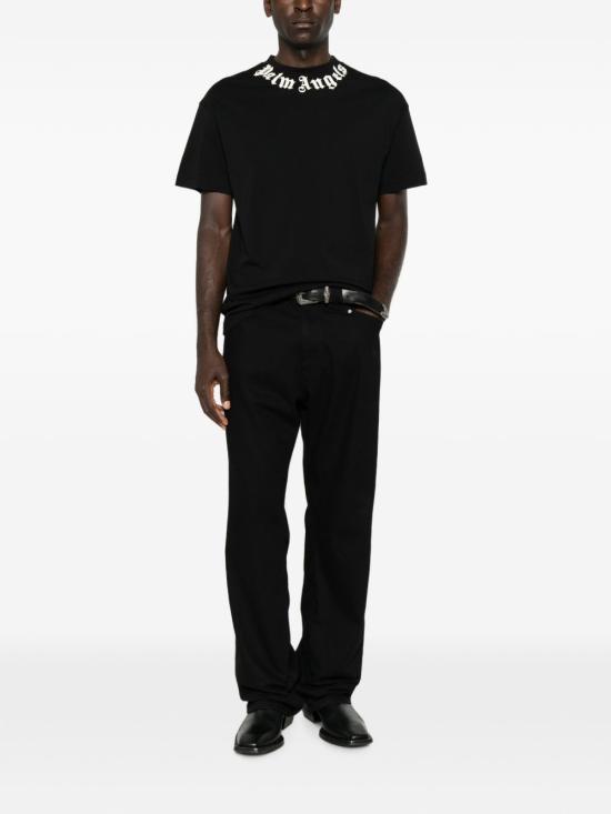 26FW 팜앤젤스 반팔 티셔츠 PAMAA001JR001 1003 BLACK - PALM ANGELS