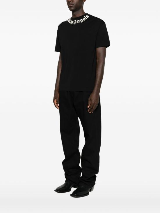 26FW 팜앤젤스 반팔 티셔츠 PAMAA001JR001 1003 BLACK - PALM ANGELS