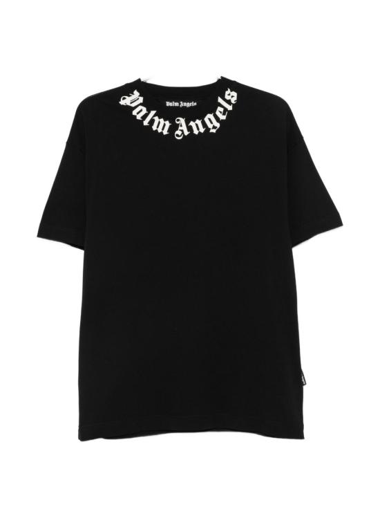 26FW 팜앤젤스 반팔 티셔츠 PAMAA001JR001 1003 BLACK