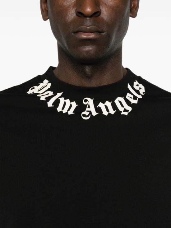 26FW 팜앤젤스 반팔 티셔츠 PAMAA001JR001 1003 BLACK - PALM ANGELS