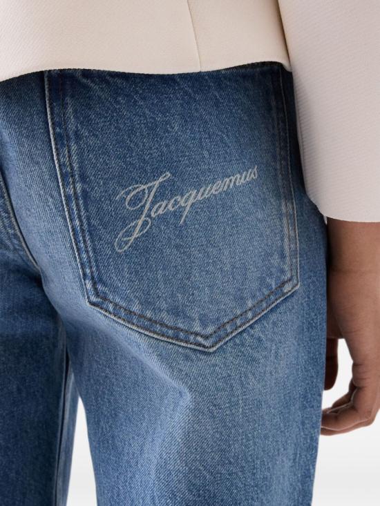 26FW 자크뮈스 오버사이즈 와이드 데님 팬츠 PAW00036 AD0003833C LIGHT BLUE - JACQUEMUS