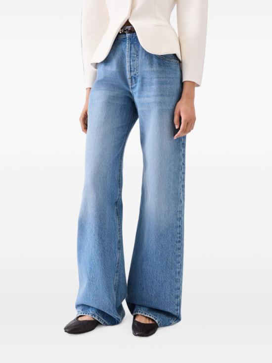 26FW 자크뮈스 오버사이즈 와이드 데님 팬츠 PAW00036 AD0003833C LIGHT BLUE - JACQUEMUS