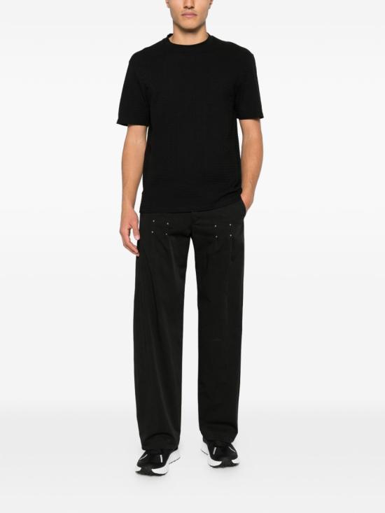 26FW 엠포리오 아르마니 반팔 티셔츠 EM004594 AF10762FC293 BLACK - EMPORIO ARMANI