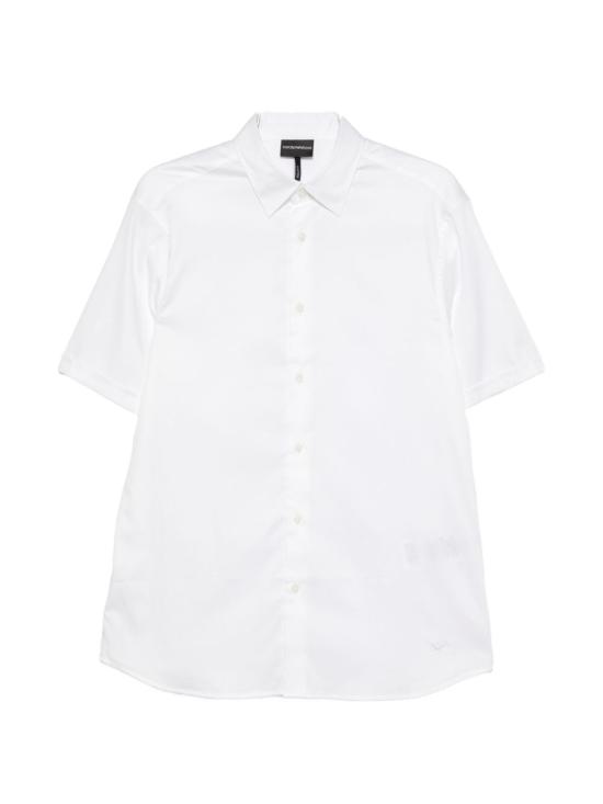 26FW 엠포리오 아르마니 반팔 셔츠 EM005124 AF23800U0002 WHITE