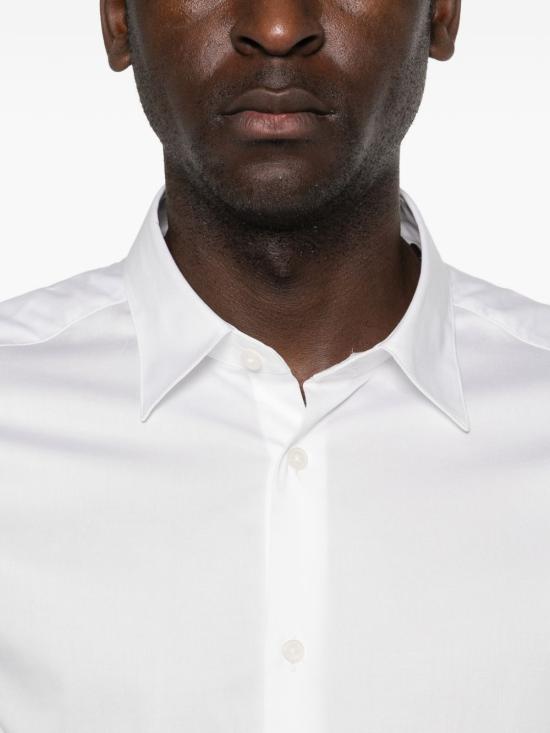 26FW 엠포리오 아르마니 반팔 셔츠 EM005124 AF23800U0002 WHITE - EMPORIO ARMANI
