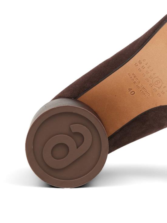 26FW MM6 메종마르지엘라 뮬/슬리퍼 S59WX0085 P6385T2154 BROWN - MM6 MAISON MARGIELA