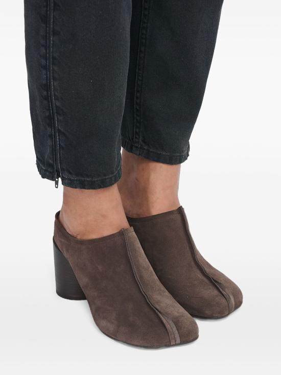 26FW MM6 메종마르지엘라 뮬/슬리퍼 S59WX0085 P6385T2154 BROWN - MM6 MAISON MARGIELA