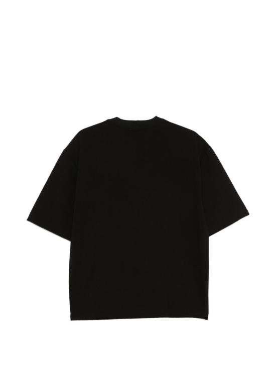 26FW 엠포리오 아르마니 반팔 티셔츠 EM006847 AF28011UC001 BLACK - EMPORIO ARMANI