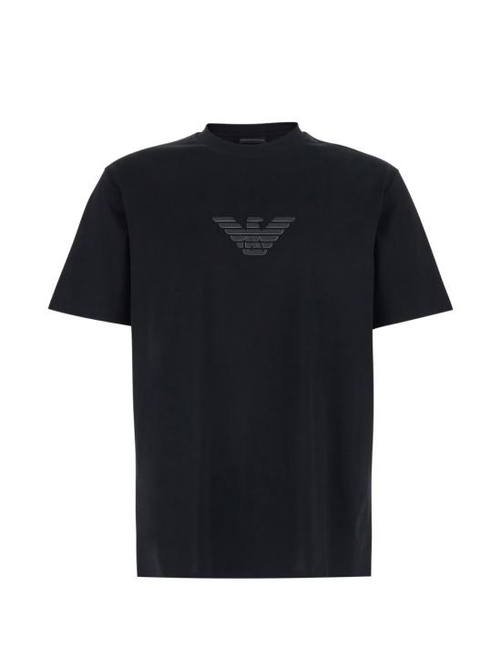 26FW 엠포리오 아르마니 반팔 티셔츠 EM004583 AF13669MC539 BLACK