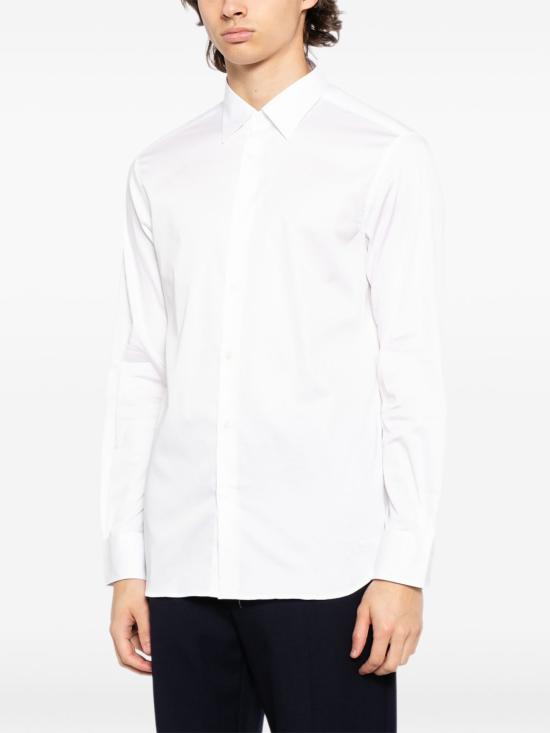 26FW 엠포리오 아르마니 긴팔 셔츠 EM005123 AF23800U0002 WHITE - EMPORIO ARMANI