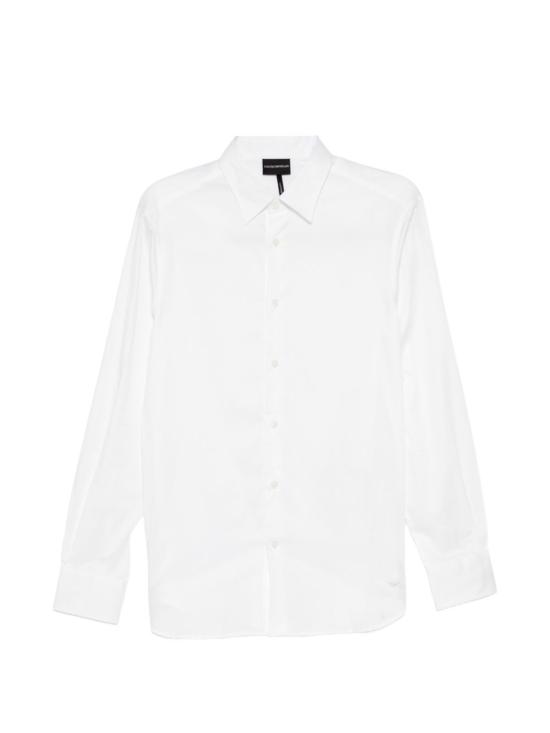 26FW 엠포리오 아르마니 긴팔 셔츠 EM005123 AF23800U0002 WHITE