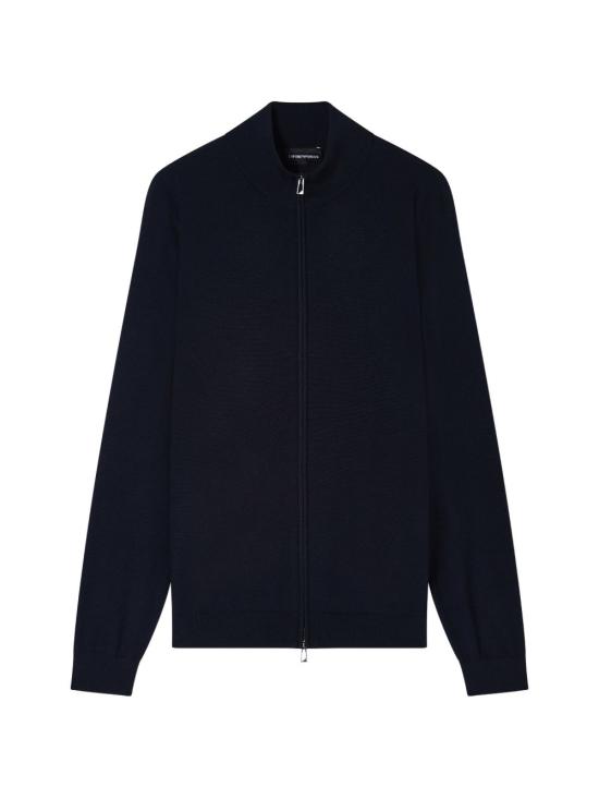 26FW 엠포리오 아르마니 집업 니트 EM004379 AF23421UB118 NAVY