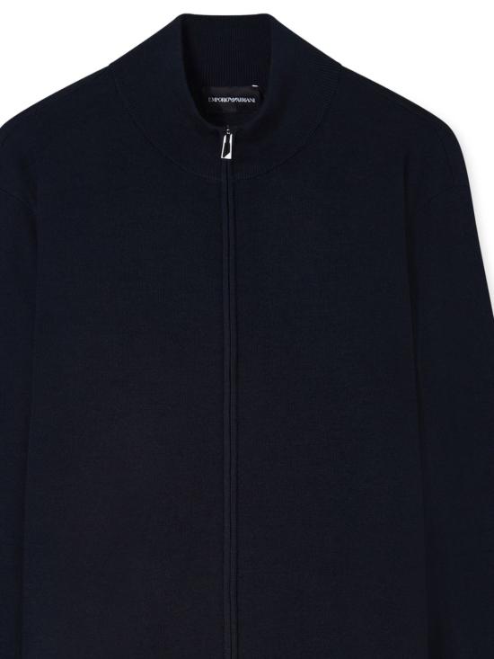 26FW 엠포리오 아르마니 집업 니트 EM004379 AF23421UB118 NAVY - EMPORIO ARMANI