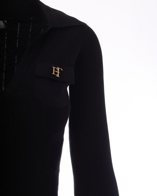 26FW 엘리자베타프랜치 미디 원피스 AM08B66E2 BLACK - ELISABETTA FRANCHI