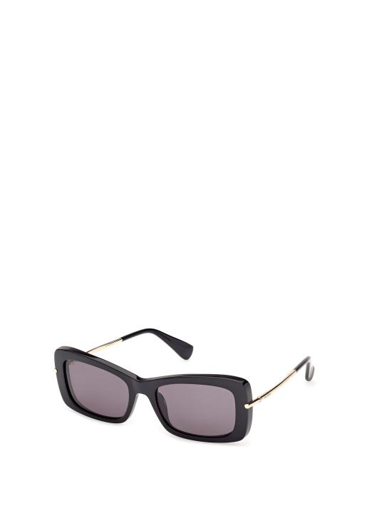 26FW 막스마라 선글라스 MM0194 01A SHINY BLACK DEEP GOLD - MAX MARA
