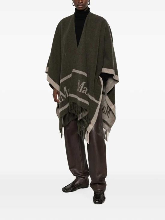 26FW 막스마라 케이프 2624546071600 004 KHAKI SCURO - MAX MARA