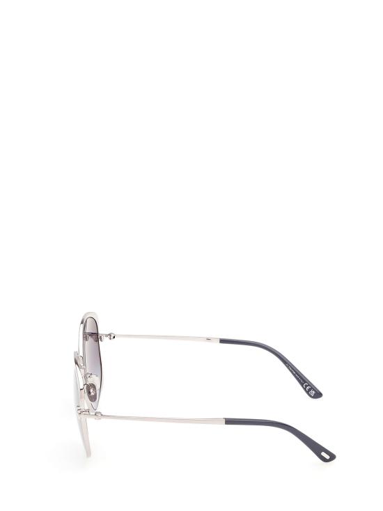 26FW 톰포드 선글라스 FT1349 14W SHINY LIGHT RUTHENIUM GRADIENT BLUE - TOMFORD