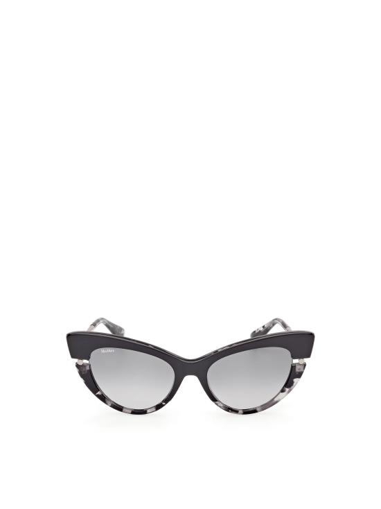 26FW 막스마라 선글라스 MM0187 52B DARK HAVANA SHINY LIGHT RUTHENIUM