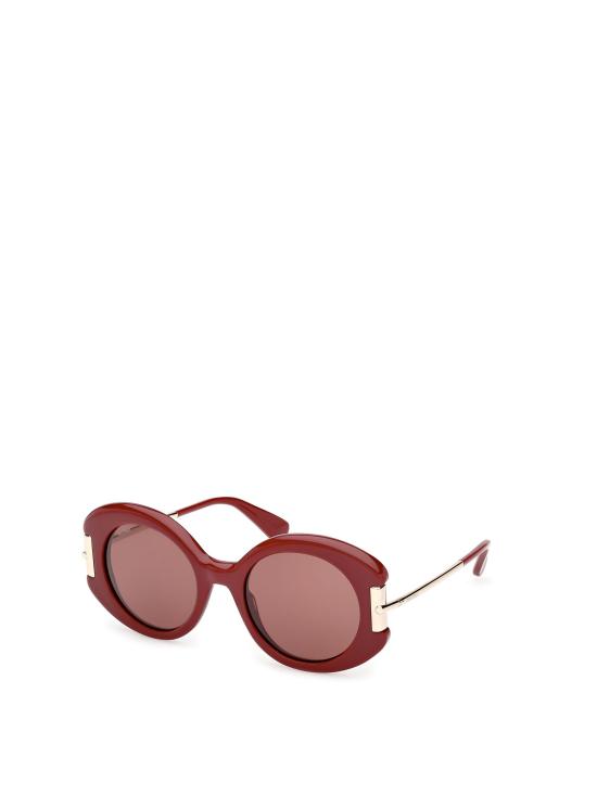 26FW 막스마라 선글라스 MM0188 69S SHINY BORDEAUX PALE GOLD - MAX MARA