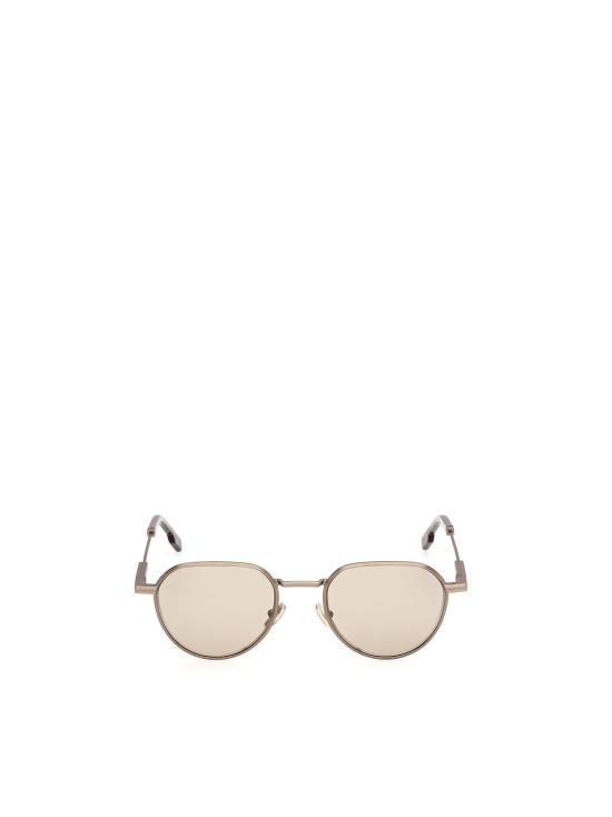 26FW 에르메네질도제냐 선글라스 EZ0297 35E MATTE LIGHT BRONZE BROWN